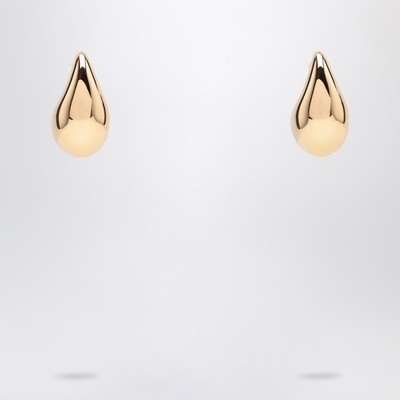 Drop gold-plated silver earrings