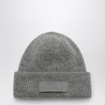 Grey wool-blend Le Bonnet bonnet