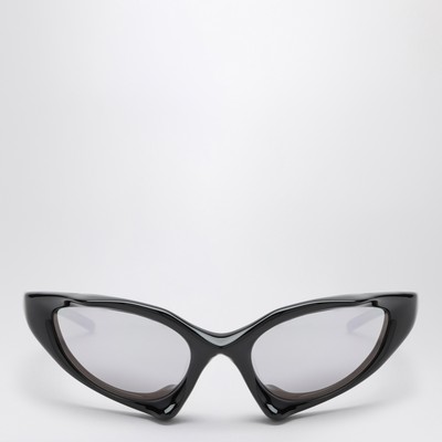 Runner Cat black mirrored sunglasses